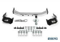 Фаркоп BERG для Mitsubishi Pajero Sport (нерж.) 2007-2020. Тип шара: F. Нагрузки: 2000/75 кг. Вес: 18 кг. БЕЗ выреза в бампере. Артикул - (F.4015.001) от магазина ФаркопРос