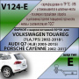 Фаркоп V124-E для VOLKSWAGEN TOUAREG (7LA,7P5) 2002-2018 \ AUDI Q7 (4LB) 2005-2015 ( ШАР ВСТАВКА 50*50 ) от магазина ФаркопРос