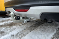 Фаркоп (Горячая оцинковка) для LADA Vesta/Vesta SW/Vesta SW Cross 2017-, БЕЗ подрезки бампера от магазина ФаркопРос