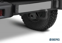 Фаркоп BERG для UAZ Hunter 2003-/ UAZ 469 1972-1985; 2010-2011/ UAZ (3151, 31512) 1985-2013. Тип шара: A. Нагрузки: 1000/75 кг. Вес: 8,6. БЕЗ выреза в бампере. Артикул - (F.6312.001) от магазина ФаркопРос