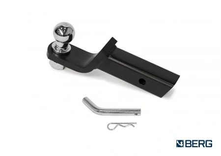 Шаровый узел BERG для фаркопа под квадрат 50х50 (без колпачка). Артикул - (F.0035.1) от магазина ФаркопРос