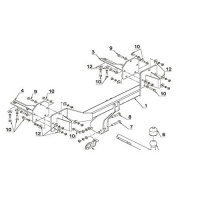 Фаркоп B-071 для BMW X5 E53 2000-2007, Steinhof от магазина ФаркопРос