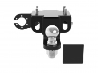 Фаркоп V23.04E на Volkswagen Amarok 2010- / Фольксваген Амарок 2010-. БЕЗ выреза в бампере (Снимается штатный лючок). Масса ТСУ - 9 кг. Нагрузки: 100/750-3000*. (БЕЗ электрики) от магазина ФаркопРос