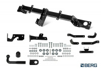 Фаркоп BERG для Kia Sorento 2020-. Тип шара: A. Нагрузки: 2000/75 кг. Вес: 16 кг. Небольшой вырез в бампере. Артикул - (F.2814.001) от магазина ФаркопРос