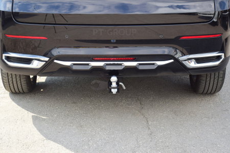 Быстросъемный фаркоп (ГОРЯЧ. Оцинк.) под квадрат для HAVAL F7 2019-, БЕЗ подрезки бампера. HFX-19-991122.00GZN от магазина ФаркопРос