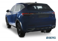 Фаркоп BERG для Haval F7/F7x 2019-. Тип шара: E. Нагрузки: 1500/75 кг. Вес: 19 кг. БЕЗ выреза в бампере. Артикул - (F.9411.001) от магазина ФаркопРос