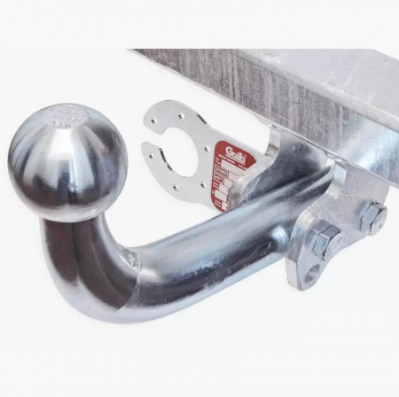 Фаркоп для Ssang Yong Rexton, в т.ч. дизель 2017. Производство Galia, оцинкованный - условно-съемное крепление шара, S126A  от магазина ФаркопРос