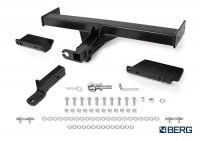 Фаркоп BERG для Toyota Hilux 2015-. Тип шара: E. Нагрузки: 3500/120 кг. Вес: 27 кг. БЕЗ выреза в бампере. Артикул - (F.5718.001) от магазина ФаркопРос