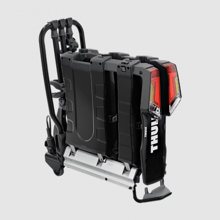 Велоплатформа на фаркоп Thule EasyFold XT 3B 13pin Black для трех велосипедов. Артикул - 934107 от магазина ФаркопРос