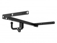 Фаркоп V23.03A на Volkswagen Tiguan (5N1/5N2) 2007-2016, Tiguan II 2016-, Jetta (5K2) 2010-, Skoda Yeti 2009- Kodiaq I 2016-, Audi Q3 2011-. Невидимый вырез в бампере. Масса ТСУ - 9 кг. Нагрузки: 75/750-1700*. (БЕЗ электрики) от магазина ФаркопРос