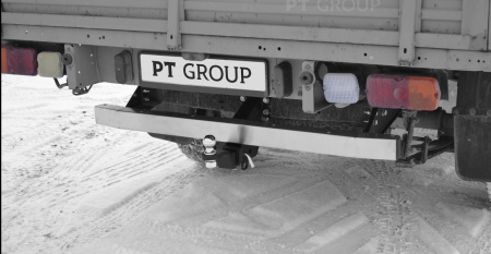 Фаркоп UPK-08-991124.00 PT Group для с НЕРЖ накладкой УАЗ пикап 2008- / УАЗ Профи 2017- (236022, 236031 (ст-т.) от магазина ФаркопРос