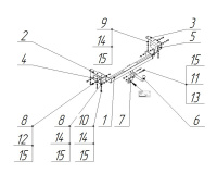 Фаркоп 3097-A на Lexus RX, кроме RX350L 2016-, шар A, Oris от магазина ФаркопРос
