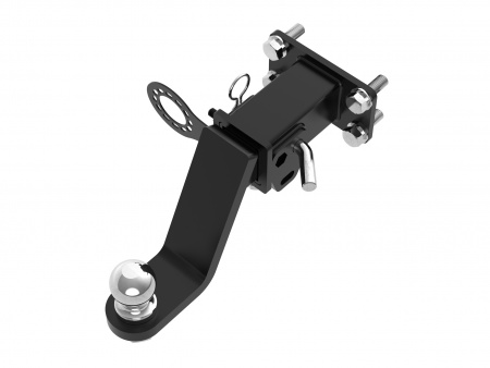 Быстросъемный Фаркоп T23.11E на  TANK 300 2022 -, 400 2023-, Haval H9 рест. с лючком 2024-/ Танк 300 2022 -, 400 2023-, Хавал Х9 рест. с лючком 2024-. БЕЗ выреза в бампере. Масса ТСУ - 7 кг. Нагрузки: 75/750-2500*. (БЕЗ электрики) от магазина ФаркопРос