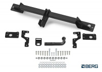 Фаркоп BERG для Hyundai Santa Fe 2021-. Тип шара: A. Нагрузки: 2000/75 кг. Вес: 18 кг. Небольшой вырез в бампере. Артикул - (F.2315.001) от магазина ФаркопРос