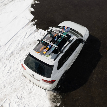 LUX ЭЛЬБРУС 750 Крепление для перевозки лыж и сноубордов (ширина раб. поверхности 75 см) от магазина ФаркопРос