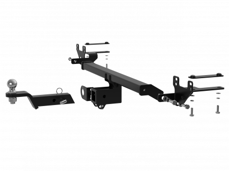 Быстросъемный Фаркоп C23.07E на CHERY Tiggo 8 / 8 Pro 2021- / 8 Pro Max 2022-/ Чери Тиго  8 / 8 Про 2021- / 8 Про Макс 2022-. БЕЗ выреза в бампере. Масса ТСУ - 15 кг. Нагрузки: 75/1500*. (БЕЗ электрики) от магазина ФаркопРос