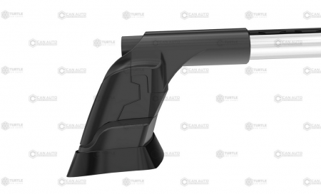 Багажник в штатные места Turtle AIR 3 Premium на BMW цвет серебристый от магазина ФаркопРос