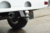 Фаркоп GAZ-XX-991122.00 PT Group для ГАЗ Соболь 27527/22177/221717 1998-  съемный квадрат от магазина ФаркопРос