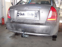Фаркоп H036A для Hyundai Elantra sedan, хэтчбек 2000-2006, Galia от магазина ФаркопРос