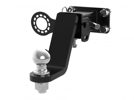 Быстросъемный Фаркоп T23.11E на  TANK 300 2022 -, 400 2023-, Haval H9 рест. с лючком 2024-/ Танк 300 2022 -, 400 2023-, Хавал Х9 рест. с лючком 2024-. БЕЗ выреза в бампере. Масса ТСУ - 7 кг. Нагрузки: 75/750-2500*. (БЕЗ электрики) от магазина ФаркопРос