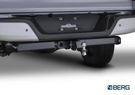 Фаркоп BERG для Changan Hunter Plus 2023-. Тип шара: E. Нагрузки: 3500/100 кг. БЕЗ выреза в бампере. Артикул - (F.6116.002) от магазина ФаркопРос