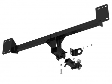 Быстросъемный Фаркоп V23.06E на VOLKSWAGEN TOUAREG (7LA,7P5) 2002-2018, AUDI Q7 (4LB) 2005-2015, PORSCHE CAYENNE 2002-2017/ Фольксваген Туарег, Ауди ку7, Порш Каен. Невидимый вырез в бампере. Масса ТСУ - 15 кг. Нагрузки: 75/750-1500*. (БЕЗ электрики) от магазина ФаркопРос