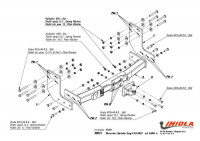 Фаркоп M.021 для Mercedes Sprinter L2 3665 мм фургон без ступеньки, L3, L4 4325 мм фургон без ступеньки 2006- / Volkswagen Crafter L2 3665 мм фургон без ступеньки, L3, L4 4325 мм фургон без ступеньки 2006- без выреза бампера., Imiola от магазина ФаркопРос