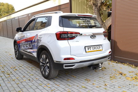 Фаркоп CTH-21-991122.00 PT Group, съемный квадрат, Chery Tiggo 4 2021- от магазина ФаркопРос