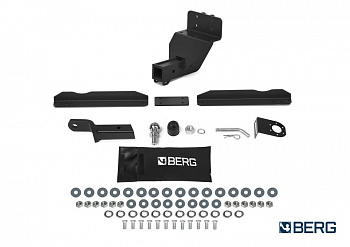 Фаркоп BERG для GAZ Gazelle Sobol (ГАЗ 2752/2217) 2010-. Тип шара: E. Нагрузки: 2000/100 кг. Вес: 17 кг. БЕЗ выреза в бампере. Артикул - (F.6213.001) от магазина ФаркопРос