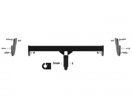 Фаркоп G23.03A на GEELY MONJARO 2023-/ Джили Монджаро 2023-. Невидимый вырез в бампере. Нагрузки: 75/750-1500*. (БЕЗ электрики) от магазина ФаркопРос