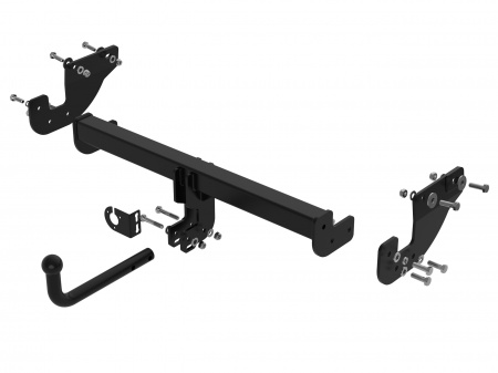 Фаркоп G23.03A на GEELY MONJARO 2023-/ Джили Монджаро 2023-. Невидимый вырез в бампере. Нагрузки: 75/750-1500*. (БЕЗ электрики) от магазина ФаркопРос