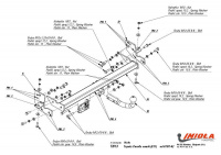 Фаркоп T.013 для Toyota Corolla E110 универсал 1997-2002, Imiola от магазина ФаркопРос