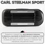 Багажный бокс на крышу Carl Steelman SPORT 1950*860*380 черный "карбон" с двухсторонним открытием + еврокрепление "краб"(об.450л) от магазина ФаркопРос