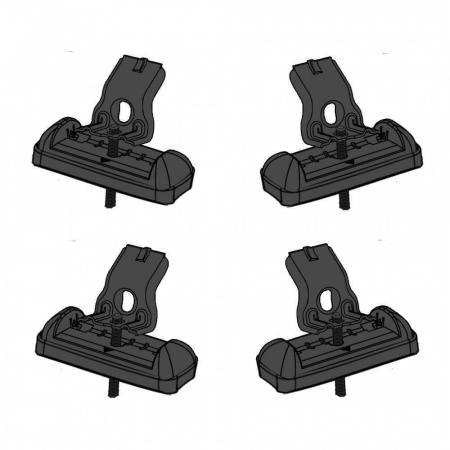(КА3 LUX Vectra02n (ШМ)) Комплект адаптеров 3 LUX Vectra02n. Артикул - (793433) от магазина ФаркопРос