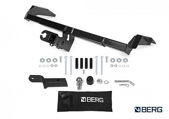 Фаркоп BERG для Lada Chevrolet Niva 2002-2020/ Lada Niva 2020-2021/ Lada Niva Travel 2021-. Тип шара: E. Нагрузки: 1200/75 кг Вес: 12 кг. БЕЗ выреза в бампере. Артикул - (F.6016.002) от магазина ФаркопРос