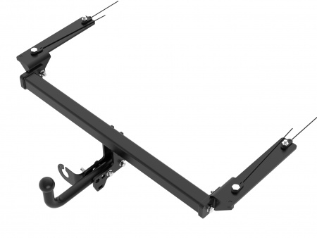 Фаркоп C23.04A на CHERY TIGGO 4 PRO (T19FL) 2022- (Чери Тигго 4 Про) НЕВИДИМЫЙ вырез в бампере. Масса: 17 кг. Нагрузки: 75/1200. Без электрики от магазина ФаркопРос