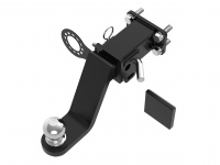 Быстросъемный Фаркоп T23.10E на Toyota LC Prado 70 1987-1996/ LC 60-70-80 1980-2015/ LC 100-105 1996-2007/ Mitsubishi Pajero 2 1991-2000/ Nissan Safari 2,3 1987-2007. БЕЗ выреза в бампере. Масса ТСУ - 7 кг. Нагрузки: 50/750*. (БЕЗ электрики) от магазина ФаркопРос