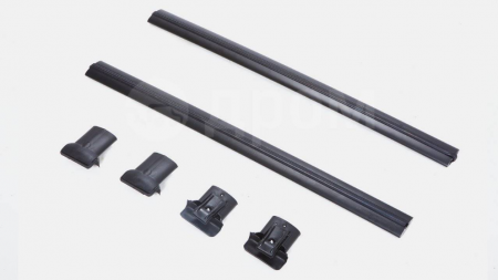 Багажник на рейлинги Turtle Diamond 106 цвет черный от магазина ФаркопРос