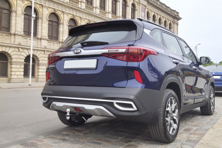 Фаркоп KST-20-991122.00 PT Group для KIA Seltos 2020 - съемный квадрат от магазина ФаркопРос