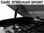 Багажный бокс на крышу Carl Steelman SPORT 1800*790*330 темно-серый "карбон" с двухсторонним открытием + еврокрепление "краб"(об.330л) от магазина ФаркопРос