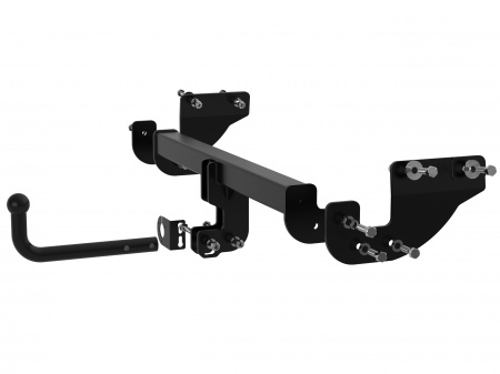 Фаркоп G23.03A на GEELY MONJARO 2023-/ Джили Монджаро 2023-. Невидимый вырез в бампере. Нагрузки: 75/750-1500*. (БЕЗ электрики) от магазина ФаркопРос