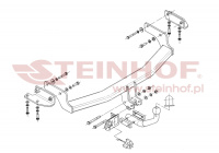 Фаркоп K-006 для Kia Carens 2006-2013 K-006, Steinhof от магазина ФаркопРос