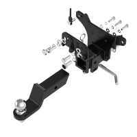 Быстросъемный Фаркоп T23.03E на TANK 500 2023 -, Haval H5, H9 2024-/ Танк 500 2023-, Хавал Х5, Х9 2024-. БЕЗ выреза в бампере. Масса ТСУ - 7 кг. Нагрузки: 75/750-2500*. (БЕЗ электрики) от магазина ФаркопРос