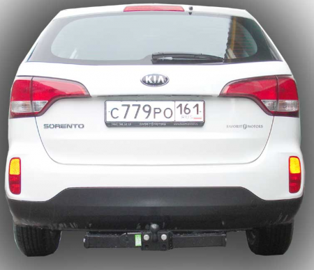 Фаркоп H224-FC для HYUNDAI SANTA FE (DM) 2012-2018/ KIA SORENTO 4 (XM FL) 2012-2018, Лидер Плюс
