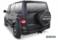 Фаркоп BERG для UAZ Patriot 2005-. Тип шара: A. Нагрузки: 1000/75 кг. Вес: 9,5 кг. БЕЗ выреза в бампере. Артикул - (F.6311.001) от магазина ФаркопРос