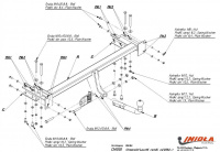 Фаркоп CH.005 для Chevrolet Lacetti wagon 2004-2012, Imiola от магазина ФаркопРос