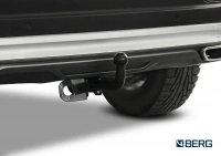 Фаркоп BERG для Geely Atlas Pro 2021-2024. Тип шара: A. Нагрузки: 1500/75 кг. Вес: 16. БЕЗ выреза в бампере. Артикул - (F.1911.001) от магазина ФаркопРос