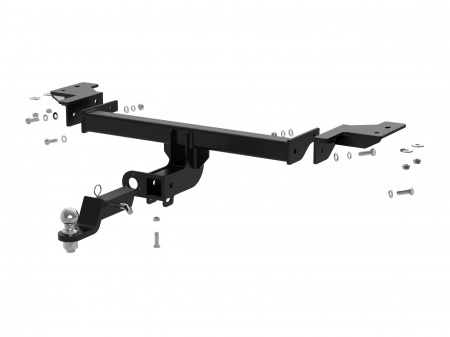 Быстросъемный Фаркоп H23.04E на HAVAL DARGO 2022-/ Хавал Дарго 2022-. БЕЗ выреза в бампере. Масса ТСУ - 17 кг. Нагрузки: 75/750-2000*. (БЕЗ электрики) от магазина ФаркопРос