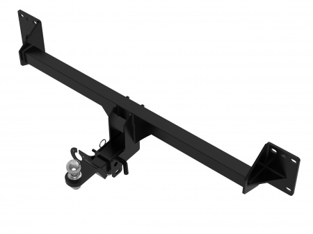 Быстросъемный Фаркоп V23.06E на VOLKSWAGEN TOUAREG (7LA,7P5) 2002-2018, AUDI Q7 (4LB) 2005-2015, PORSCHE CAYENNE 2002-2017/ Фольксваген Туарег, Ауди ку7, Порш Каен. Невидимый вырез в бампере. Масса ТСУ - 15 кг. Нагрузки: 75/750-1500*. (БЕЗ электрики) от магазина ФаркопРос