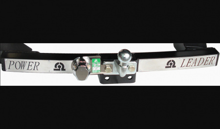 Фаркоп T119-F(N) для TOYOTA HIGHLANDER 2010-2013 (С НЕРЖАВЕЮЩЕЙ ПЛАСТИНОЙ), Шар: F, Лидер Плюс от магазина ФаркопРос